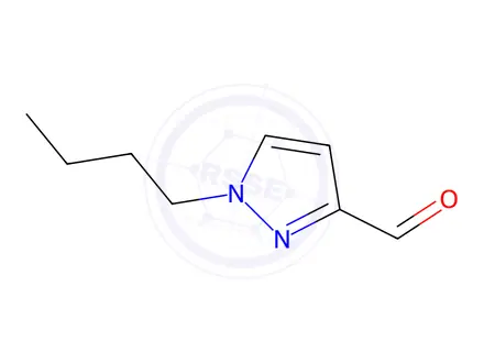 Chemical structure of 1-Butyl-1H-pyrazole-3-carbaldehyde