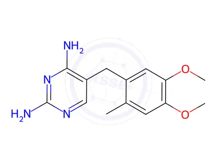 Chemical structure of Ormetoprim