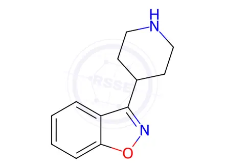 Chemical structure of Risperidone Related Compound HCl