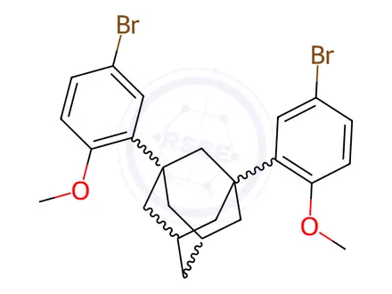 Chemical structure of Adapalene impurity 16