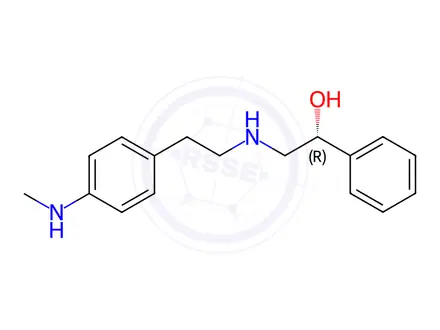 Chemical structure of Mirabegron Impurity 67 Hydrochloride