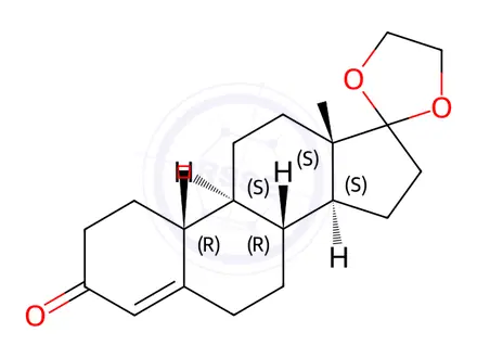 Chemical structure of Estradiol Impurity 65