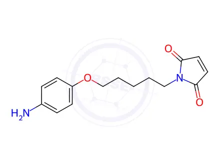 Chemical structure of 1-(5-(4-Aminophenoxy)pentyl)-1H-pyrrole-2,5-dione