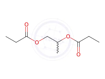 Chemical structure of Propane-1,2-diyl dipropionate