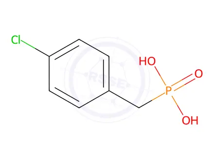 Chemical structure of (4-Chlorophenyl)methylphosphonic acid