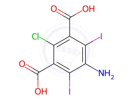 Chemical structure of Iopromide Impurity 36