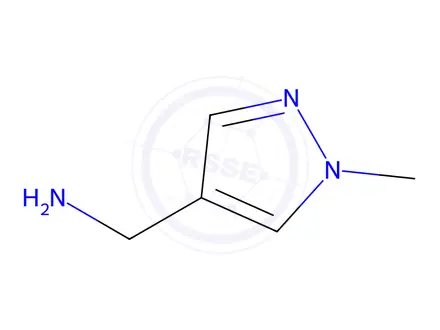 Chemical structure of (1-Methyl-1H-pyrazol-4-yl)methanamine Dihydrochloride