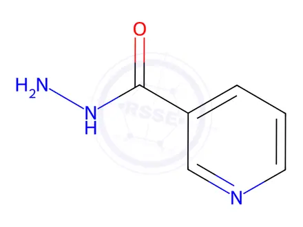 Chemical structure of Nicotinic hydrazide dihydrochloride