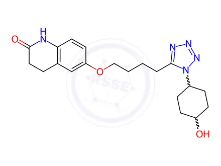 Chemical structure of Cilostazol Impurity 8
