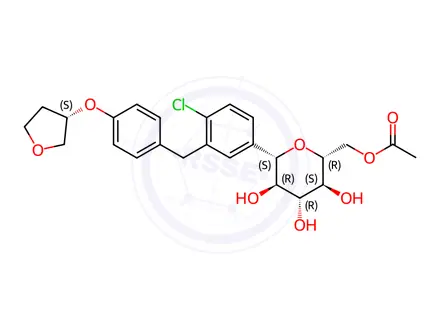 Chemical structure of Empagliflozin Impurity 18