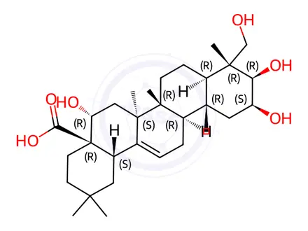 Chemical structure of Virgaureagenin G