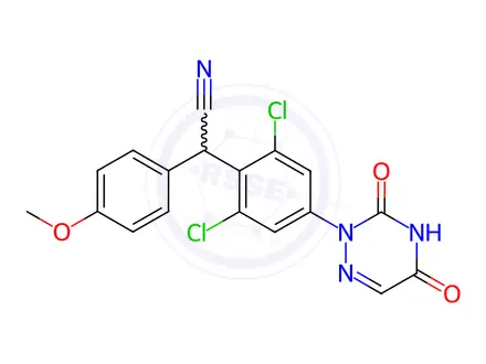 Chemical structure of Diclazuril Impurity 10