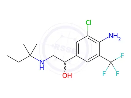 Chemical structure of Mapenterol