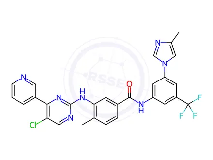 Chemical structure of Nilotinib Impurity 15