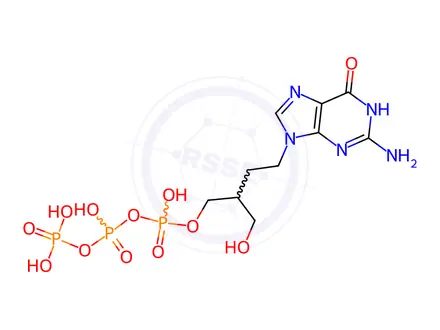 Chemical structure of Penciclovir Impurity 2