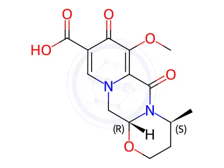 Chemical structure of Dolutegravir Impurity 35