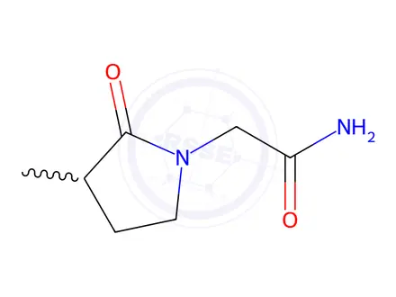 Chemical structure of Piracetam Impurity 38