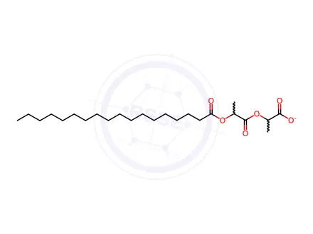 Chemical structure of Monostearin Impurity 85 Sodium Salt