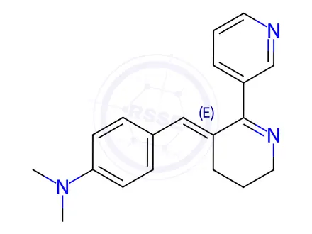 Chemical structure of DMAB-anabaseine Dihydrochloride