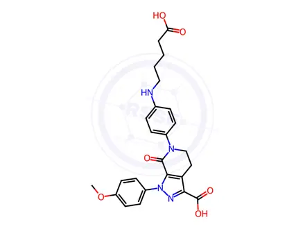 Chemical structure of Apixaban Impurity 65