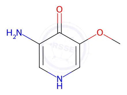 Chemical structure of 3-Amino-5-methoxypyridin-4-ol Dihydrochloride