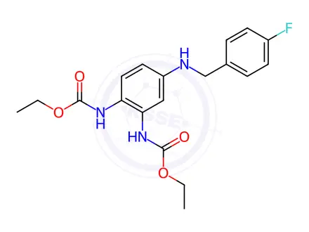 Chemical structure of Retigabine Impurity 3