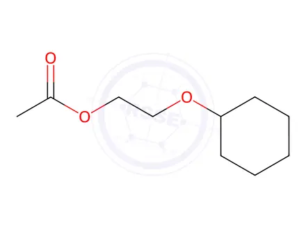 Chemical structure of Acetic acid 2-(cyclohexyloxy)ethyl ester
