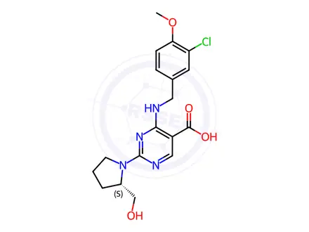 Chemical structure of Avanafil Impurity 30