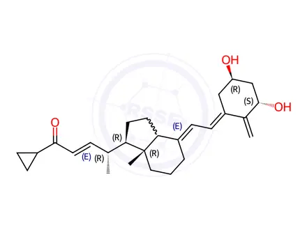 Chemical structure of Calcipotriol EP Impurity A