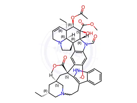 Chemical structure of Vincristine EP Impurity B