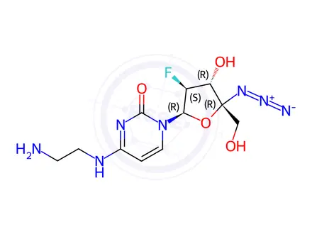 Chemical structure of Azvudine Impurity 18
