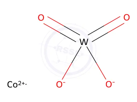Chemical structure of Cobalt(II)tungstate