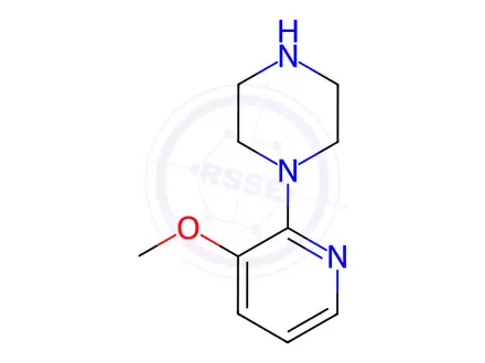 Chemical structure of 1-(3-Methoxy-pyridin-2-yl)piperazine dihydrochloride