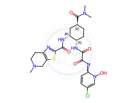 Chemical structure of Edoxaban Impurity 25
