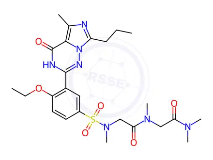 Chemical structure of Vardenafil Impurity 61