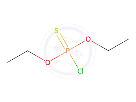 Chemical structure of Diethyl chlorothiophosphate
