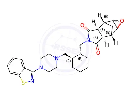Chemical structure of Lurasidone impurity 45