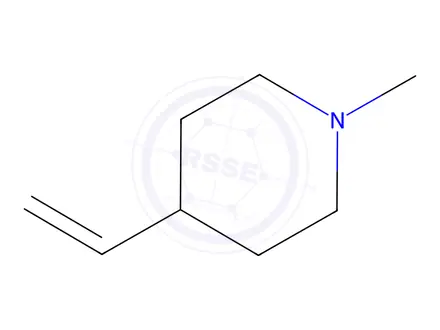 Chemical structure of Piperidine, 4-ethenyl-1-methyl-(9CI)