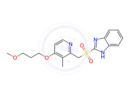 Chemical structure of Rabeprazole EP Impurity A