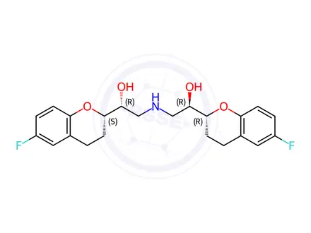 Chemical structure of Nebivolol Impurity 23