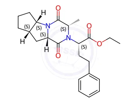 Chemical structure of Ramipril EP Impurity D