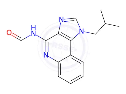 Chemical structure of N-Formylimiquimod