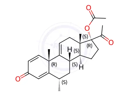 Chemical structure of Fluorometholone Impurity 15