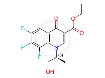 Chemical structure of Levofloxacin Impurity 17