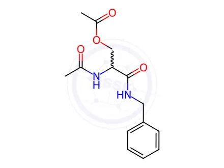 Chemical structure of Lacosamide Impurity 43 (Lacosamide EP Impurity B)