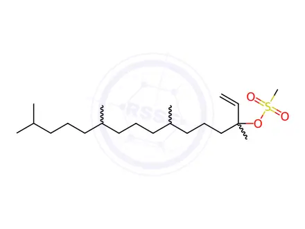 Chemical structure of DL-α-Tocopherol Impurity 53