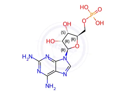 Chemical structure of Fludarabine EP Impurity I