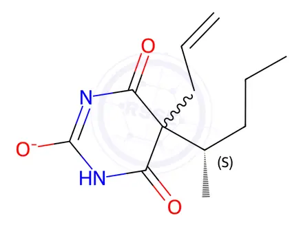 Chemical structure of Secobarbital Impurity 7 Sodium Salt ((S)-Secobarbital Sodium Salt)