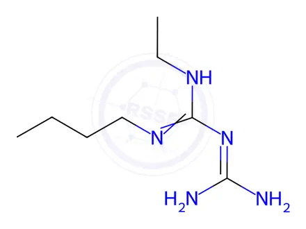 Chemical structure of Buformin Impurity 11