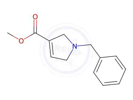 Chemical structure of Methyl 1-Benzyl-2,5-dihydropyrrole-3-carboxylate